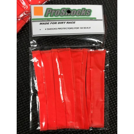 Protectores Amortiguadores (mangas) Rojo - PROSHOCKSR