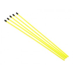 Antena ProTek RC con tapas (amarillo) (5) - PTK-8350