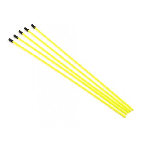 Antena ProTek RC con tapas (amarillo) (5) - PTK-8350