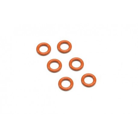 Kyosho Inferno NEO 3.0 Silicone O-Ring (P6/naranja) 6Pcs - ORG06