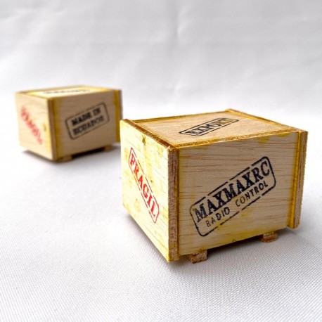 Accesorios Crawler Caja de Madera Export (Set 2u) - CAJAMAX004